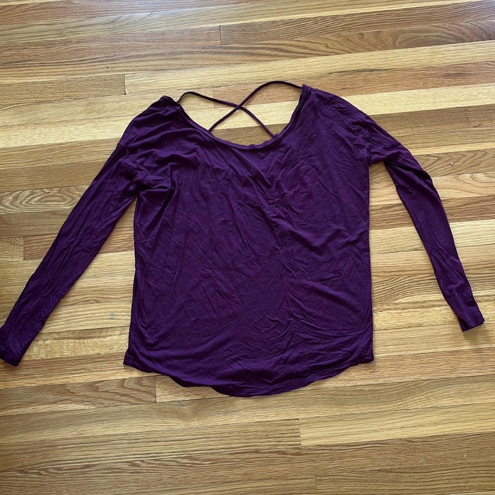 Pink Long Sleeve Top